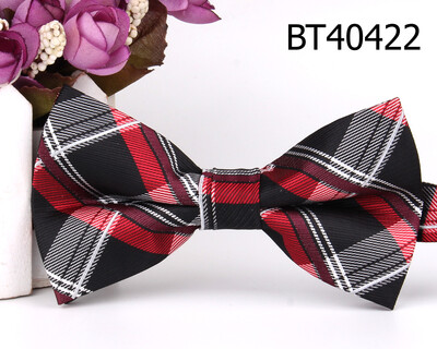 Nova karirana leptir-mašna Za mladoženju Prethodno zavezana leptir-mašna Za muškarce Žene Leptir-mašna s čvorom Leptir-mašne za vjenčanja za odrasle Kravate Podesive leptir-mašne za kumove