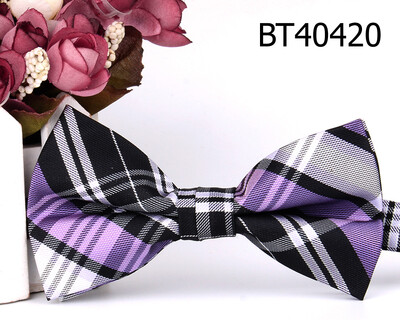 Nova karirana leptir-mašna Za mladoženju Prethodno zavezana leptir-mašna Za muškarce Žene Leptir-mašna s čvorom Leptir-mašne za vjenčanja za odrasle Kravate Podesive leptir-mašne za kumove