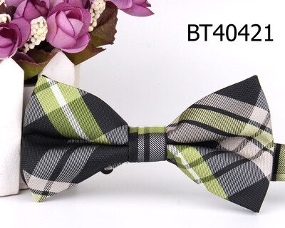 Nova karirana leptir-mašna Za mladoženju Prethodno zavezana leptir-mašna Za muškarce Žene Leptir-mašna s čvorom Leptir-mašne za vjenčanja za odrasle Kravate Podesive leptir-mašne za kumove