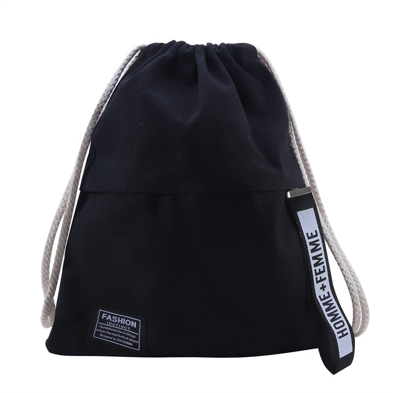 Audekla aukliņu mugursoma uzglabāšanas pakotne mugursoma