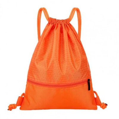 Jednostavan ruksak sa sportskim džepovima s vezicom u 5 boja Muški i ženski fitness ruksak Lagana košarkaška torba Oxford torba sa patentnim zatvaračem