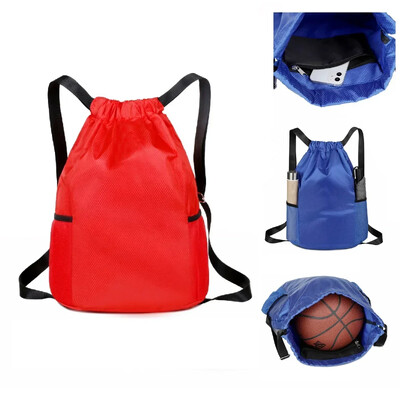 Geantă sport, călătorie, exterior, fitness, rucsac multifuncțional de agrement pentru bărbați și femei cu buzunare cu șnur, rucsac