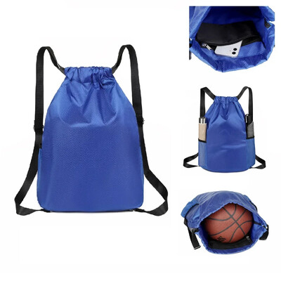 Geantă sport, călătorie, exterior, fitness, rucsac multifuncțional de agrement pentru bărbați și femei cu buzunare cu șnur, rucsac