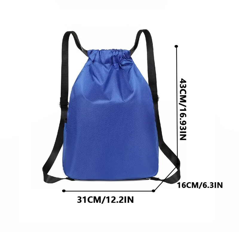 Geantă sport, călătorie, exterior, fitness, rucsac multifuncțional de agrement pentru bărbați și femei cu buzunare cu șnur, rucsac