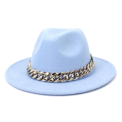 QBHAT Melns un sarkans savārstījums Fedoras Cepure sievietēm Vīriešiem Unisex Baznīcas cepure ar platām malām ballītes gradienta Džeza top cepure шапка