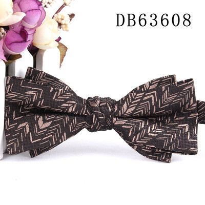 Нова жакардова мъжка папийонка Класически костюми Папийонки за мъже Жени Папийонка възел за младоженеца Папийонки за парти Сватбени папийонки за подаръци