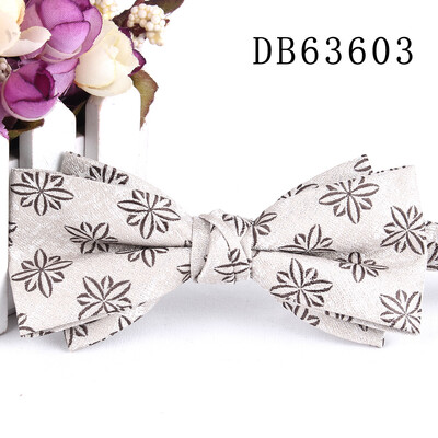 Нова жакардова мъжка папийонка Класически костюми Папийонки за мъже Жени Папийонка възел за младоженеца Папийонки за парти Сватбени папийонки за подаръци