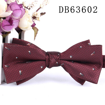 Нова жакардова мъжка папийонка Класически костюми Папийонки за мъже Жени Папийонка възел за младоженеца Папийонки за парти Сватбени папийонки за подаръци