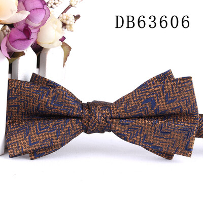 Нова жакардова мъжка папийонка Класически костюми Папийонки за мъже Жени Папийонка възел за младоженеца Папийонки за парти Сватбени папийонки за подаръци