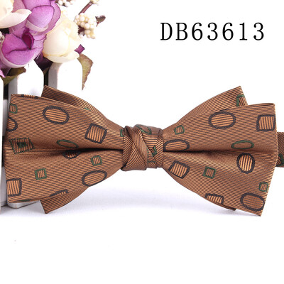 Нова жакардова мъжка папийонка Класически костюми Папийонки за мъже Жени Папийонка възел за младоженеца Папийонки за парти Сватбени папийонки за подаръци