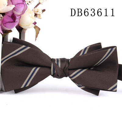 Нова жакардова мъжка папийонка Класически костюми Папийонки за мъже Жени Папийонка възел за младоженеца Папийонки за парти Сватбени папийонки за подаръци