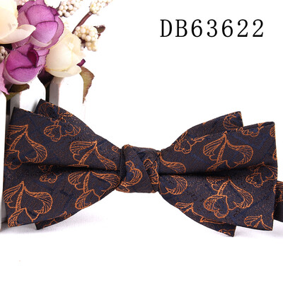 Нова жакардова мъжка папийонка Класически костюми Папийонки за мъже Жени Папийонка възел за младоженеца Папийонки за парти Сватбени папийонки за подаръци