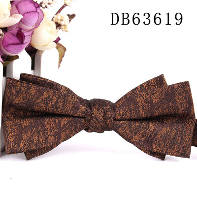 Нова жакардова мъжка папийонка Класически костюми Папийонки за мъже Жени Папийонка възел за младоженеца Папийонки за парти Сватбени папийонки за подаръци