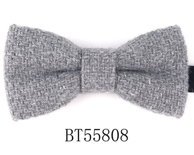 Papion nou de lână Papion de iarnă pentru bărbați, femei, papion, bărbați adulți, papion din lână, cravate, pentru petrecere, papion pentru cadouri