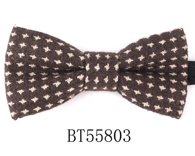 Papion nou de lână Papion de iarnă pentru bărbați, femei, papion, bărbați adulți, papion din lână, cravate, pentru petrecere, papion pentru cadouri