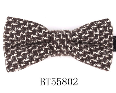 Papion nou de lână Papion de iarnă pentru bărbați, femei, papion, bărbați adulți, papion din lână, cravate, pentru petrecere, papion pentru cadouri