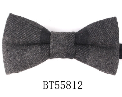 Papion nou de lână Papion de iarnă pentru bărbați, femei, papion, bărbați adulți, papion din lână, cravate, pentru petrecere, papion pentru cadouri