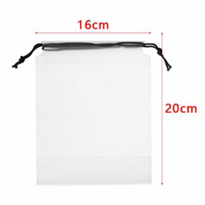 Geantă de depozitare de călătorie pentru încălțăminte portabilă Organzier pentru valiză cu șnur Organzier transparent pentru lenjerie de corp Geantă de depozitare pentru machiaj