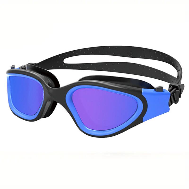 Lentile cu protecție UV anti-ceață pentru adulți, bărbați, femei, ochelari de înot, impermeabili, reglabili, din silicon, lentile transparente, ochelari de înot adulți