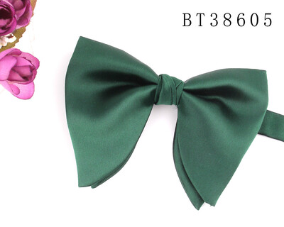 Сватбена папийонка за младоженеца. Голяма папийонка за мъже, жени. Голяма папийонка с възел за възрастни, плътни папийонки.