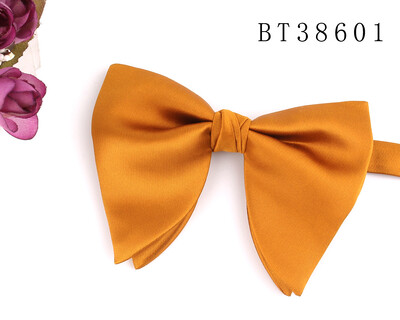 Сватбена папийонка за младоженеца. Голяма папийонка за мъже, жени. Голяма папийонка с възел за възрастни, плътни папийонки.