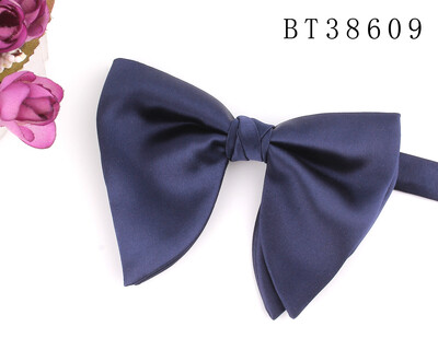 Сватбена папийонка за младоженеца. Голяма папийонка за мъже, жени. Голяма папийонка с възел за възрастни, плътни папийонки.