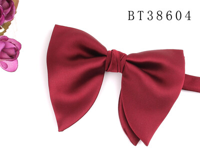 Сватбена папийонка за младоженеца. Голяма папийонка за мъже, жени. Голяма папийонка с възел за възрастни, плътни папийонки.