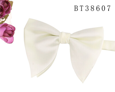 Сватбена папийонка за младоженеца. Голяма папийонка за мъже, жени. Голяма папийонка с възел за възрастни, плътни папийонки.