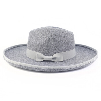 Dragon Phoenix Wool Felt Jazz καπέλο Fedora με παπιγιόν Φαρδύ γείσο πάρτι καπέλο για άνδρες Γυναικεία Vintage Γάμος Καπέλο Panama