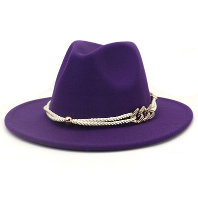 Pălărie Fedora de jazz galben fluorescent, toamnă iarnă, pălărie din pâslă pentru femei, pălării cu boruri mari pentru femei, pălării de jazz bisericești vintage