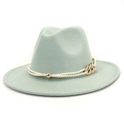 Pălărie Fedora de jazz galben fluorescent, toamnă iarnă, pălărie din pâslă pentru femei, pălării cu boruri mari pentru femei, pălării de jazz bisericești vintage