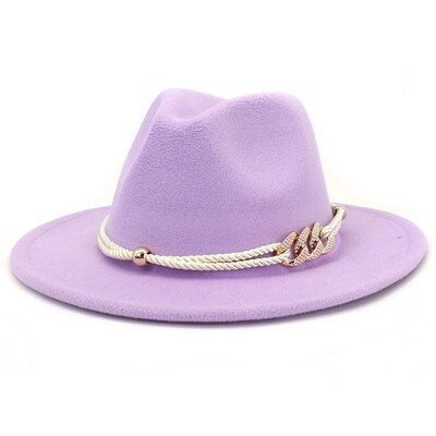 Pălărie Fedora de jazz galben fluorescent, toamnă iarnă, pălărie din pâslă pentru femei, pălării cu boruri mari pentru femei, pălării de jazz bisericești vintage