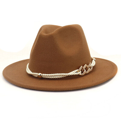 Pălărie Fedora de jazz galben fluorescent, toamnă iarnă, pălărie din pâslă pentru femei, pălării cu boruri mari pentru femei, pălării de jazz bisericești vintage