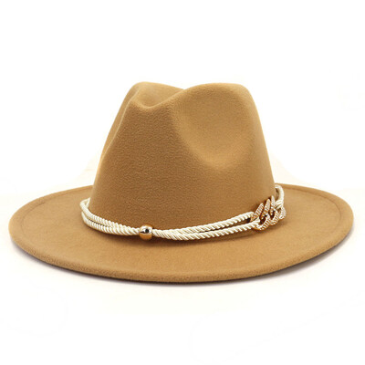 Pălărie Fedora de jazz galben fluorescent, toamnă iarnă, pălărie din pâslă pentru femei, pălării cu boruri mari pentru femei, pălării de jazz bisericești vintage