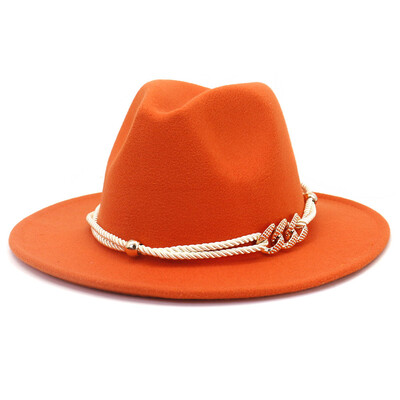 Pălărie Fedora de jazz galben fluorescent, toamnă iarnă, pălărie din pâslă pentru femei, pălării cu boruri mari pentru femei, pălării de jazz bisericești vintage