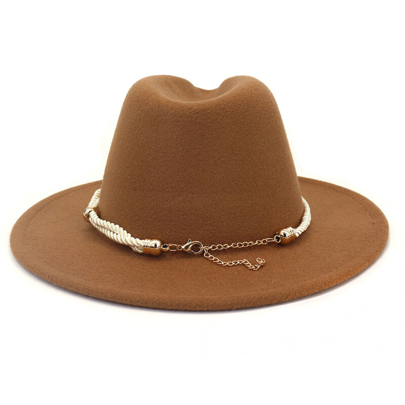 Pălărie Fedora de jazz galben fluorescent, toamnă iarnă, pălărie din pâslă pentru femei, pălării cu boruri mari pentru femei, pălării de jazz bisericești vintage