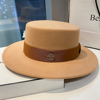 Pălării Fedora pentru femei, la modă, elegante, șapci, rochie melon, biserică Panama, nuntă, cu bandă, pălărie, bărbați, pălărie de jazz din pâslă