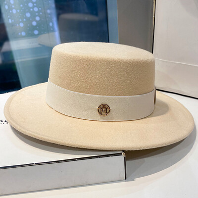 Pălării Fedora pentru femei, la modă, elegante, șapci, rochie melon, biserică Panama, nuntă, cu bandă, pălărie, bărbați, pălărie de jazz din pâslă