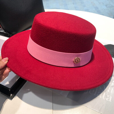 Pălării Fedora pentru femei, la modă, elegante, șapci, rochie melon, biserică Panama, nuntă, cu bandă, pălărie, bărbați, pălărie de jazz din pâslă