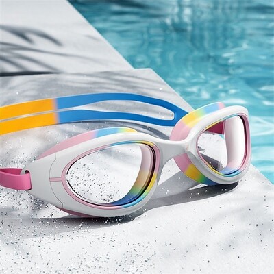 Ochelari de înot de marcă, bărbați, femei, reglabili, HD, impermeabili, anti-aburire, ochelari de sport acvatic din silicon Ochelari de înot profesionali