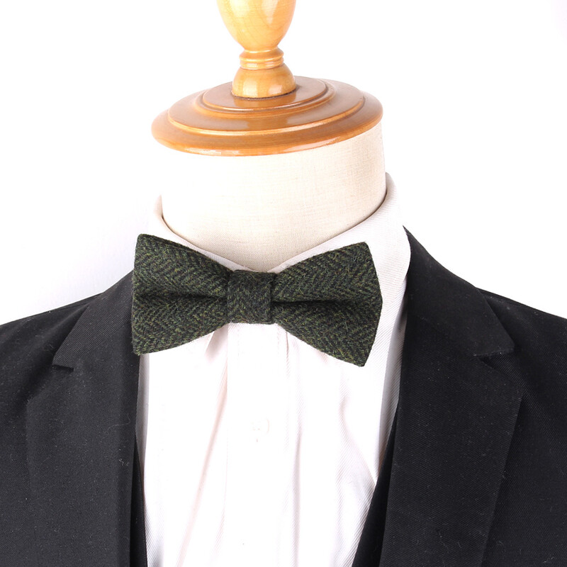 Vunene leptir-mašne Vjenčanje Leptir-mašne za muškarce Žene Leptir-mašne s čvorom za odrasle Siva leptir-mašne Kravate Party Muške vunene leptir-mašne za darove