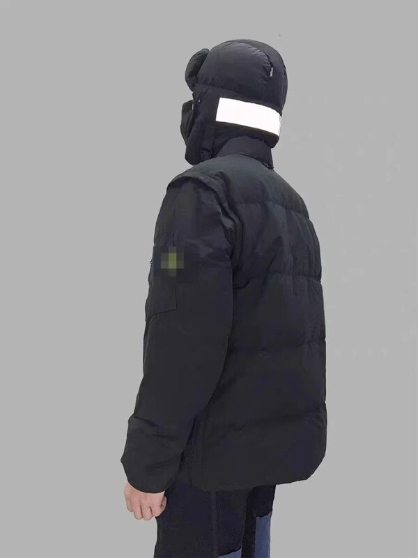 New Japan Korea Minimalist Down Jacket Bumbac Bomber Pălărie pentru bărbați Mască de iarnă Pălărie de schi Protecție împotriva vântului pentru urechi Berici de ciclism