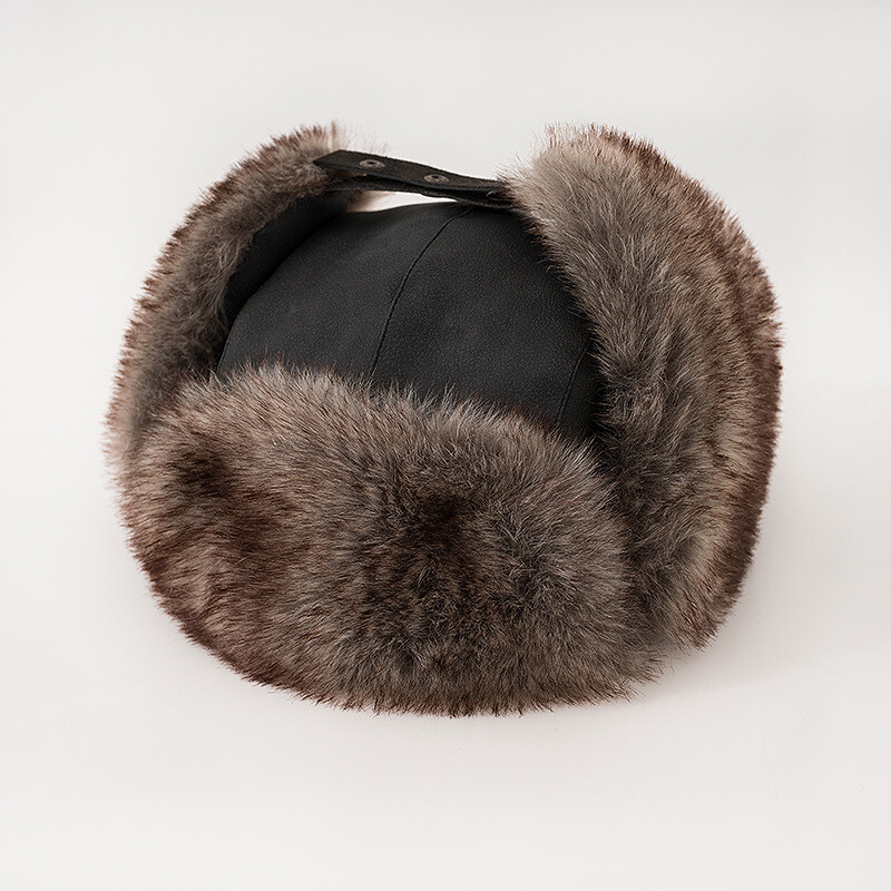 Pălărie Lei Feng Pălărie de pluș pentru bărbați Pălărie de protecție a urechilor pentru femei, iarnă, ciclism, rezistent la vânt, pălărie cu stea roșie, pălărie retro, rece și caldă