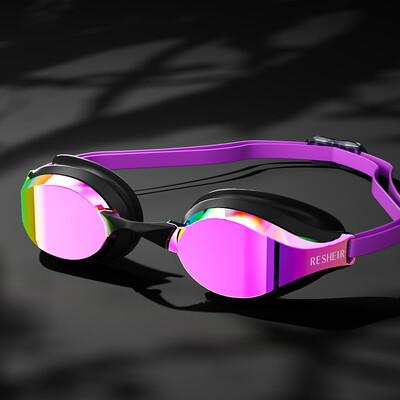 Ochelari de înot profesioniști unisex pentru curse, lentile HD și ochelari de înot anti-aburire pentru adulți