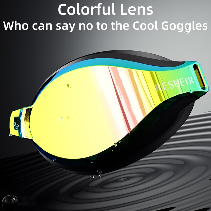 Ochelari de înot profesioniști unisex pentru curse, lentile HD și ochelari de înot anti-aburire pentru adulți