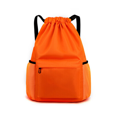 Rucsac sport cu șnur Rucsac cu șnur Rucsac cu capacitate mare Sală de sport Swim Beach pentru femei și bărbați pentru a ține zilnic