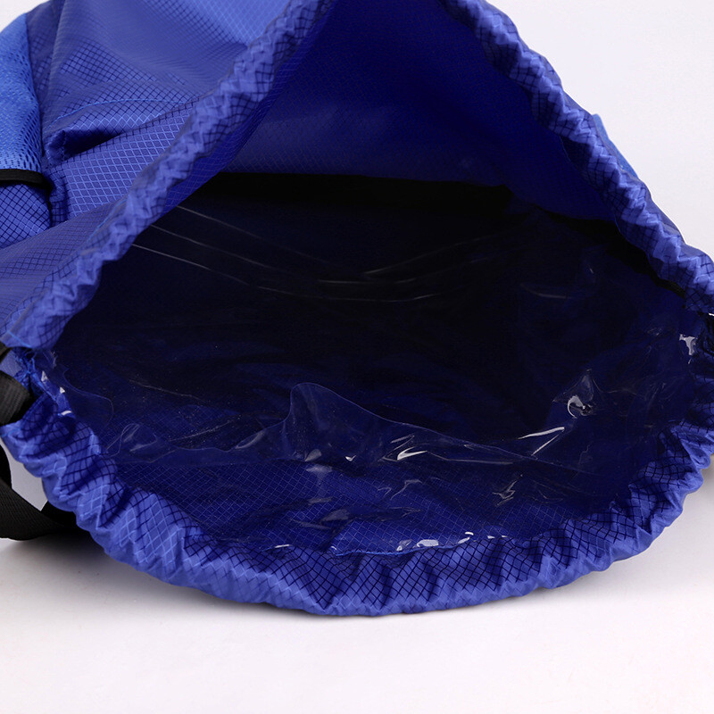 Rucsac sport cu șnur Rucsac cu șnur Rucsac cu capacitate mare Sală de sport Swim Beach pentru femei și bărbați pentru a ține zilnic