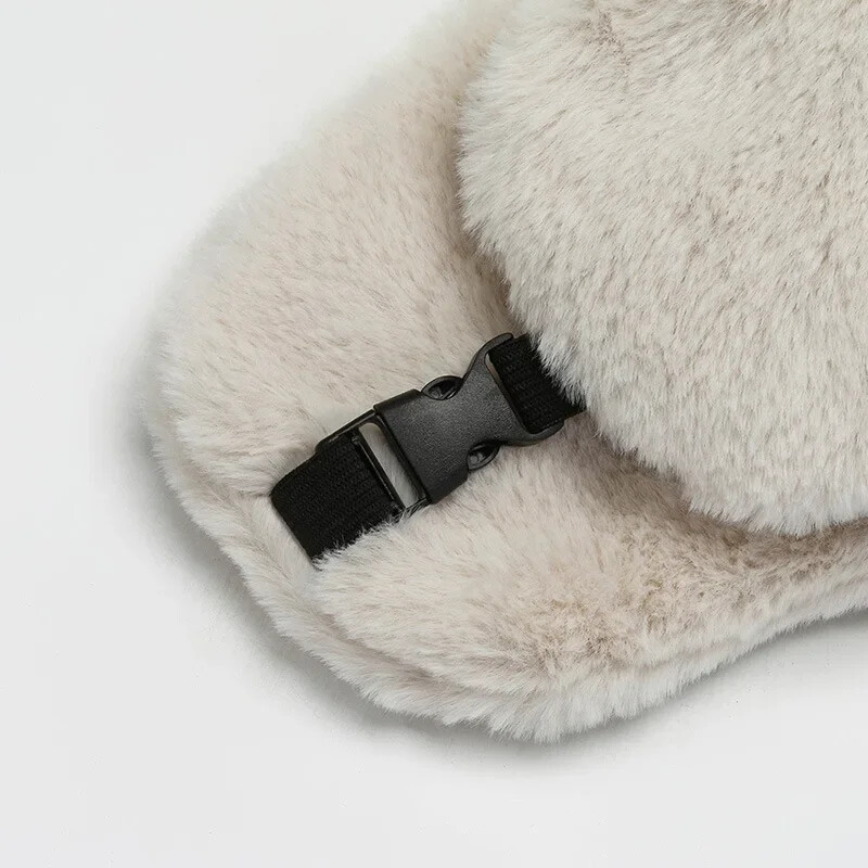 Căciulă de schi pentru ciclism de iarnă, căciuli pentru urechi calde, căciulă de pluș cu urechi, pentru bărbați și femei, șapcă rezistentă la vânt, căciulă rusă de bombardier