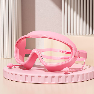 Ochelari de înot Ochelari de înot Cadru mare Ochelari de înot Cadru mare HD Vizualizare largă Anti-aburire Protecție UV Ochelari de înot pentru adulți Fără scurgeri