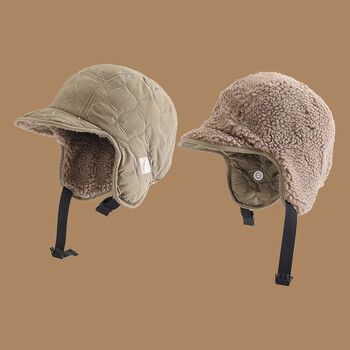 Мъже, жени, зима Trapper Aviator Trooper Earflap, топли, водоустойчиви протектори за уши, ски шапка, бомбардировач, реверсивна носена шапка